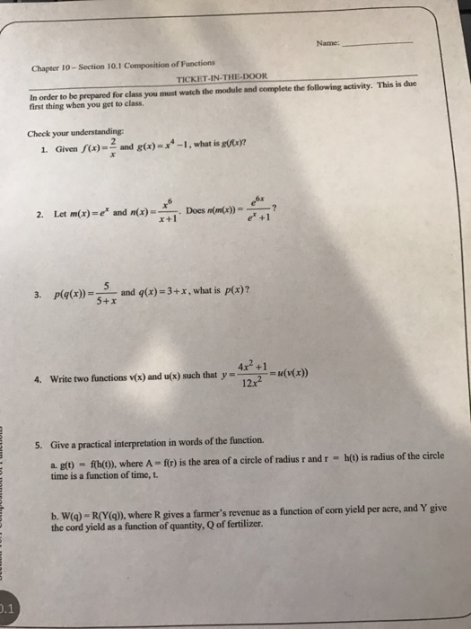 Solved Given F X 2 X And G X X 4 1 What Is G F X Chegg Com