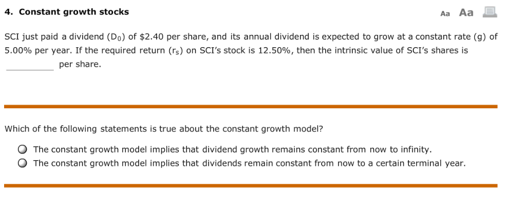 Constant growth rate 7 years таблица. Company ABC paid 1.5 as an Annual Dividend per share last year.