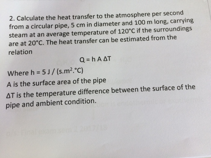 heat transfer in the atmosphere