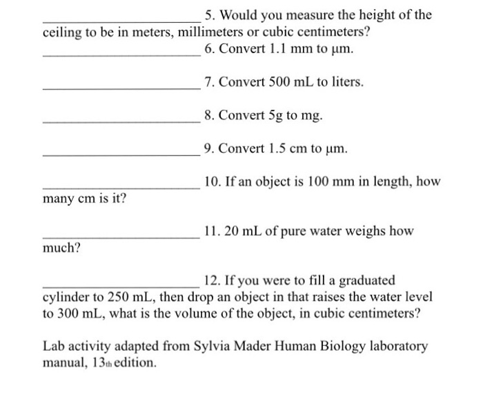 Solved Would You Measure The Height Of The Ceil