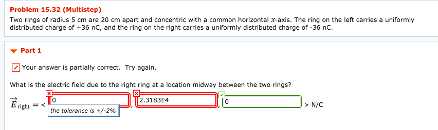 Solved Need Help Physic Hw Part A E Part A Part B Part Chegg Com