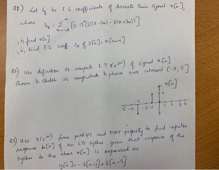 Solved 01 42 1 2 3 4 3 Use Xle E And Dtft P To Find Ia Chegg Com