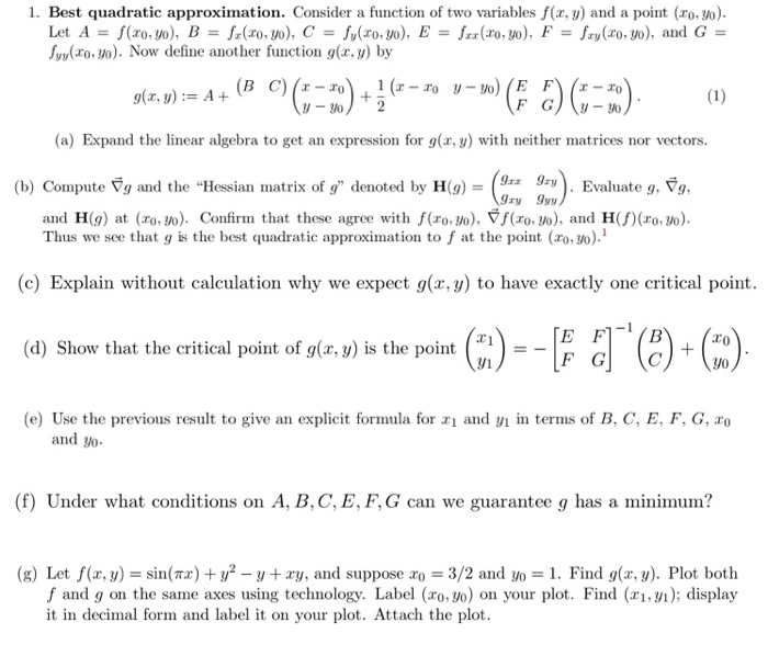 For G Of This Problem Ive Worked Out G X Y An Chegg Com