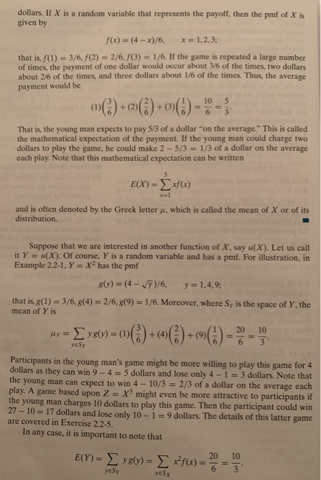 Solved 2 2 5 In Example 2 2 1 Let Z U X X3 A Find Th Chegg Com