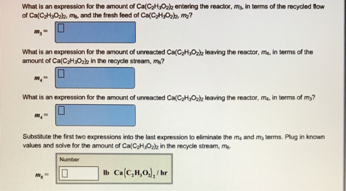 Solved Acetic Acid Can Be Produced Through The Following