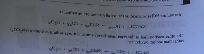 Stoichiometry Gravimetric Analysis Of A Gas Forming Chegg 