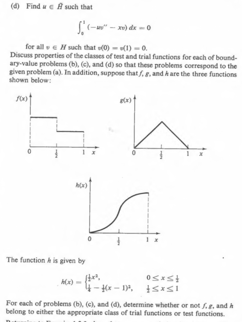 1 3 1 A Consider The Second Order Boundary Value Chegg Com