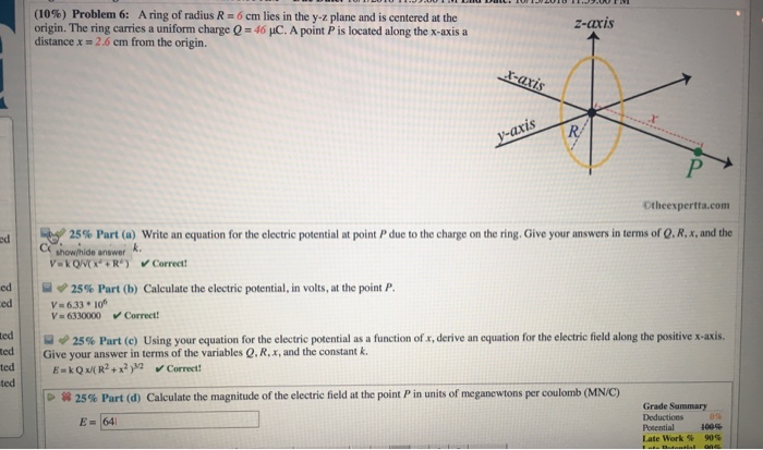 Solved L 10 Problem 2 Suspended From The Ceiling By A Chegg Com