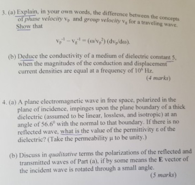 Solved 3 A Explain In Your Own Words The Difference Chegg Com