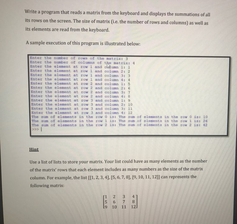Reads That Program Matrix A Write Solved: ... Keybo The From A