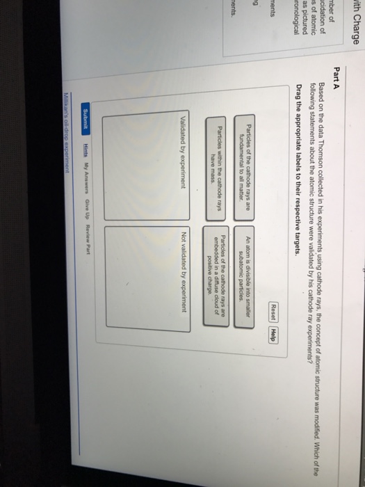 Solved Based On The Data Thomson Collected In His Chegg Com