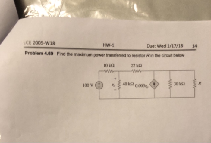Solved Ce 05 W18 Hw 1 Due Wed 1 17 18 1 Problem 4 69 F Chegg Com