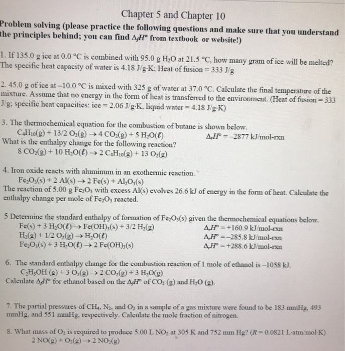 Solved Chapter 5 And Chapter 10 Problem Solving Please P Chegg Com