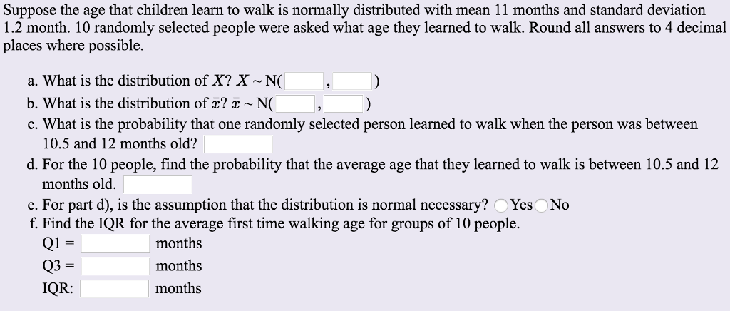 age learn to walk