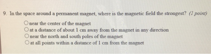 An Electron Traveling Toward The North With Speed