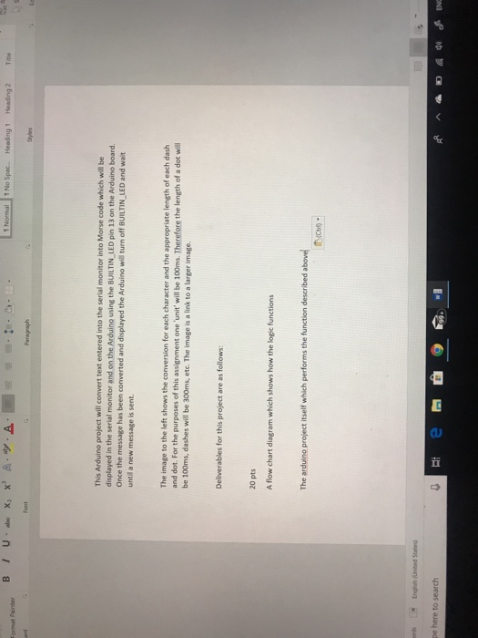 1 Normal 1 No This Arduino project will convert text entered into the serial monitor into Morse code which will be displayed