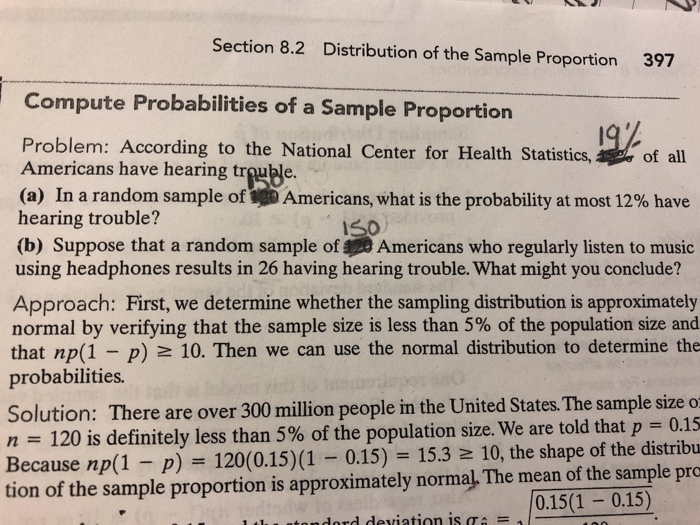 Statistics 8.2: Distribution of the Sample Proportion Flashcards