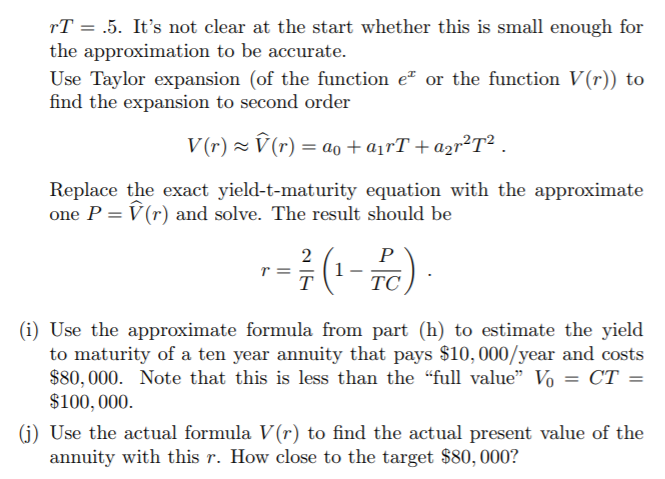 F Yield To Maturity Consider A Financial Inst Chegg Com