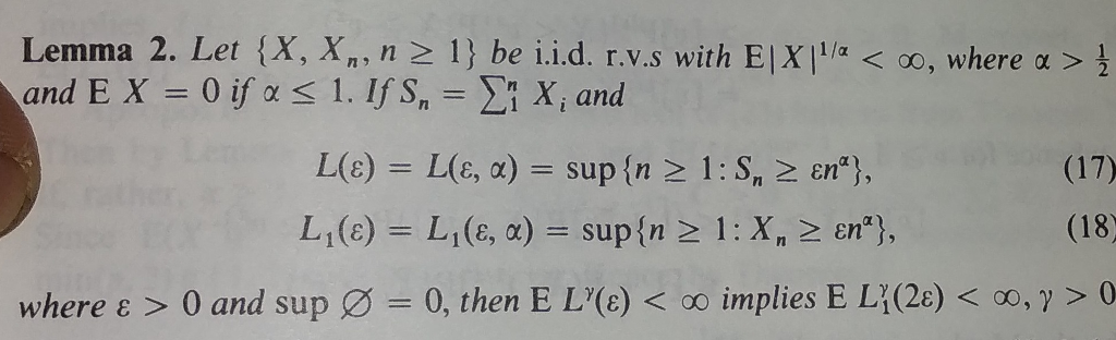 Solved Lemma 2 Let X X N 1 Be 1 1 D R V S With E Chegg Com