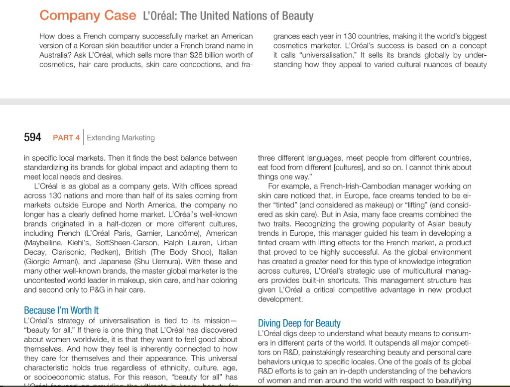 International marketing case studies with questions and answers picture