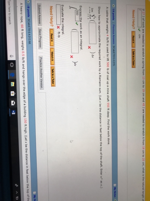 Solved F 27 J Of Work Are Needed To Stretch A Spring From Chegg Com