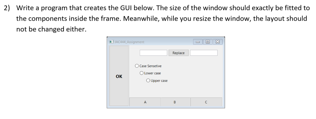 Solved Use Of Swing Or Javafx Is Optional In Any Of The Q Chegg Com