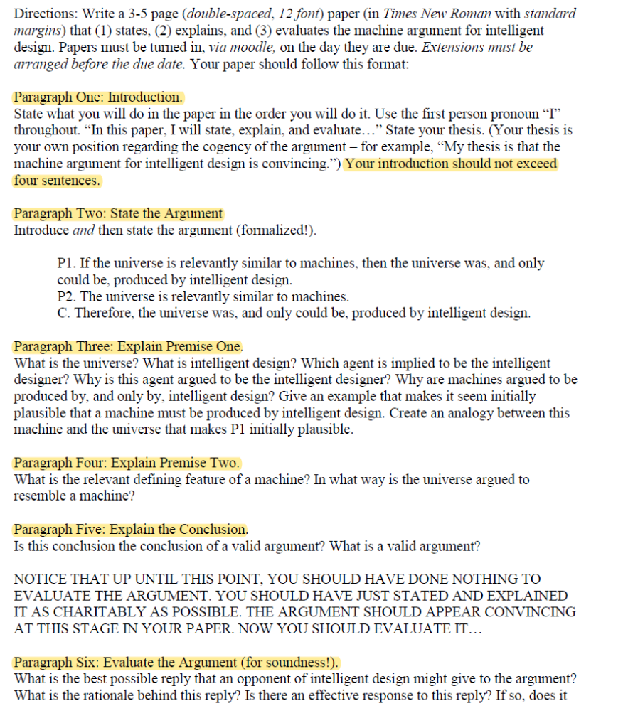 essay format double spaced