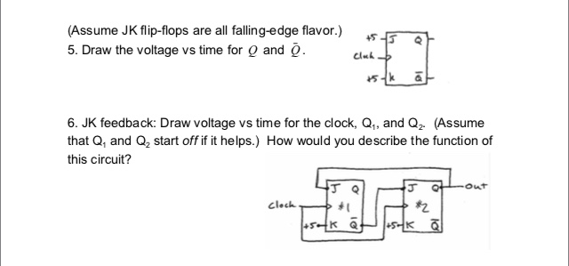 Assume Jk Flip Flops Are All Falling Edge Flavor Chegg Com