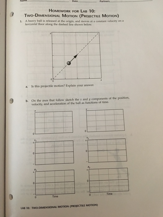 2 dimensional motion homework clipart