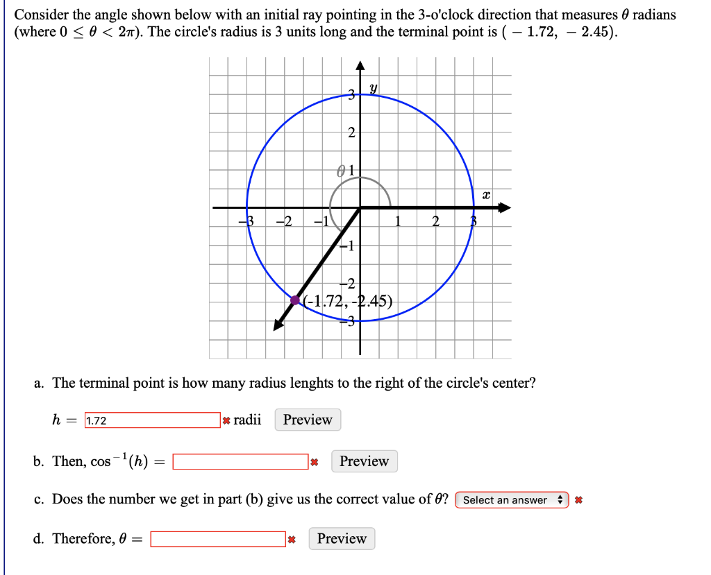 Solved Consider The Angle Shown Below With An Initial Ray Chegg Com