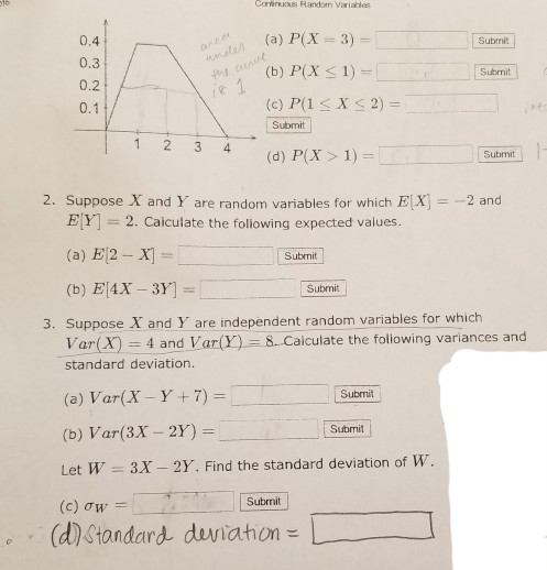 Solved Exercises 1 Suppose That The Probability Density Chegg Com