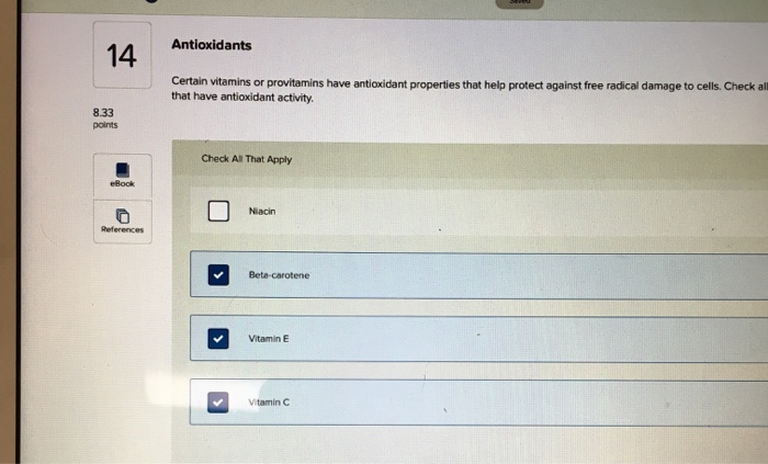 Solved Name That Vitamin Match The Case Study With The Vi