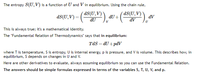 Solved Let S Look At Gibbs Free Energy G T P U Ts Pv Chegg Com