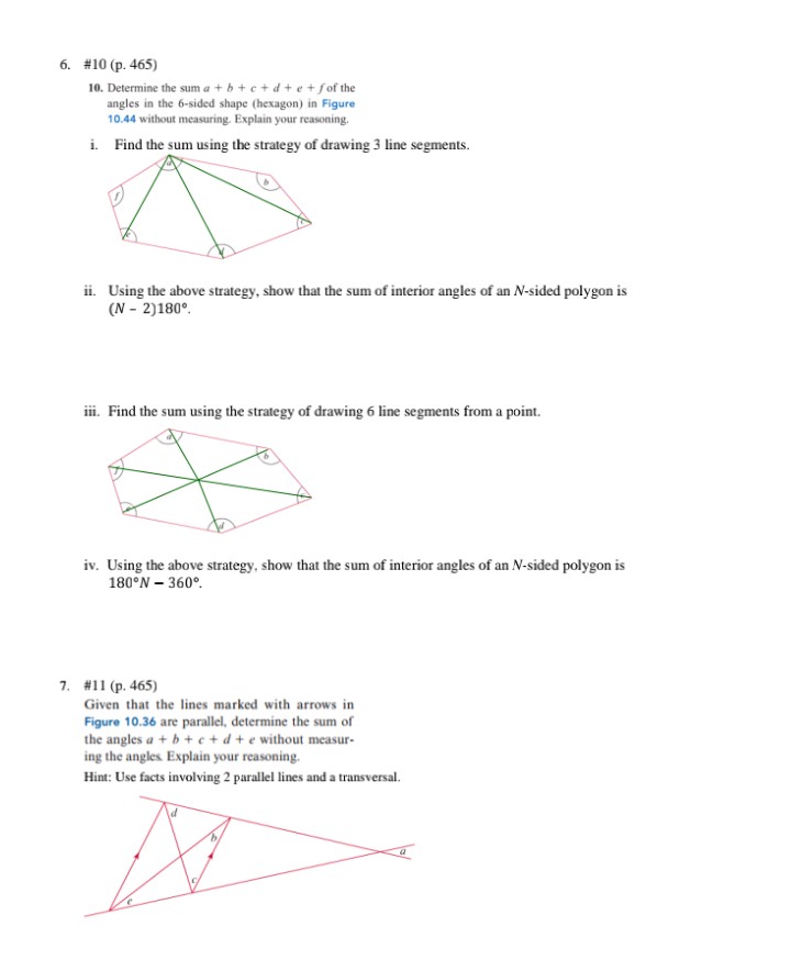 Solved 6 10 P 465 10 Determine The Sum A Btctdte Fof