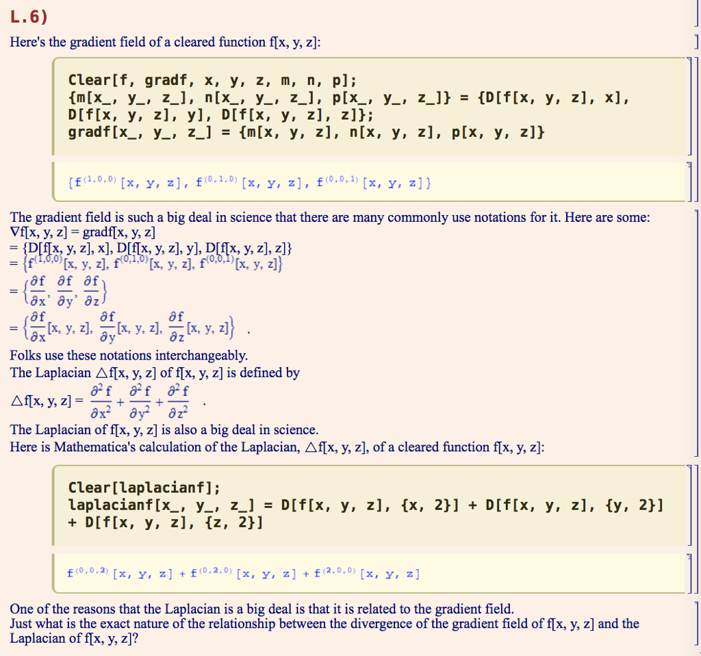 Solved L 6 Here S The Gradient Field Of A Cleared Functi Chegg Com