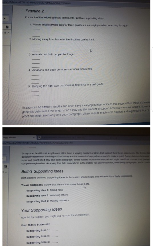 Writing Essay Papers Science And Literature Essay also The Newspaper Essay Solved Practice For Each Of The Following Thesis Statem Essay On Science