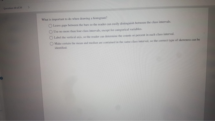 Solved Question 18 Of 29 What Is Important To Do When | Chegg.com