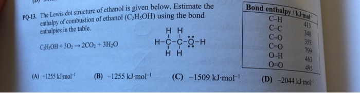 lewis structure for ethanol