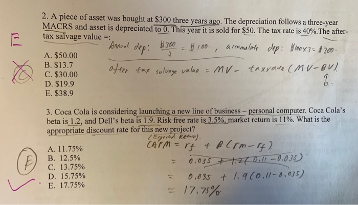 Solved Detailed Explanation Need For Q2 And Q3 For Q3 I Chegg Com