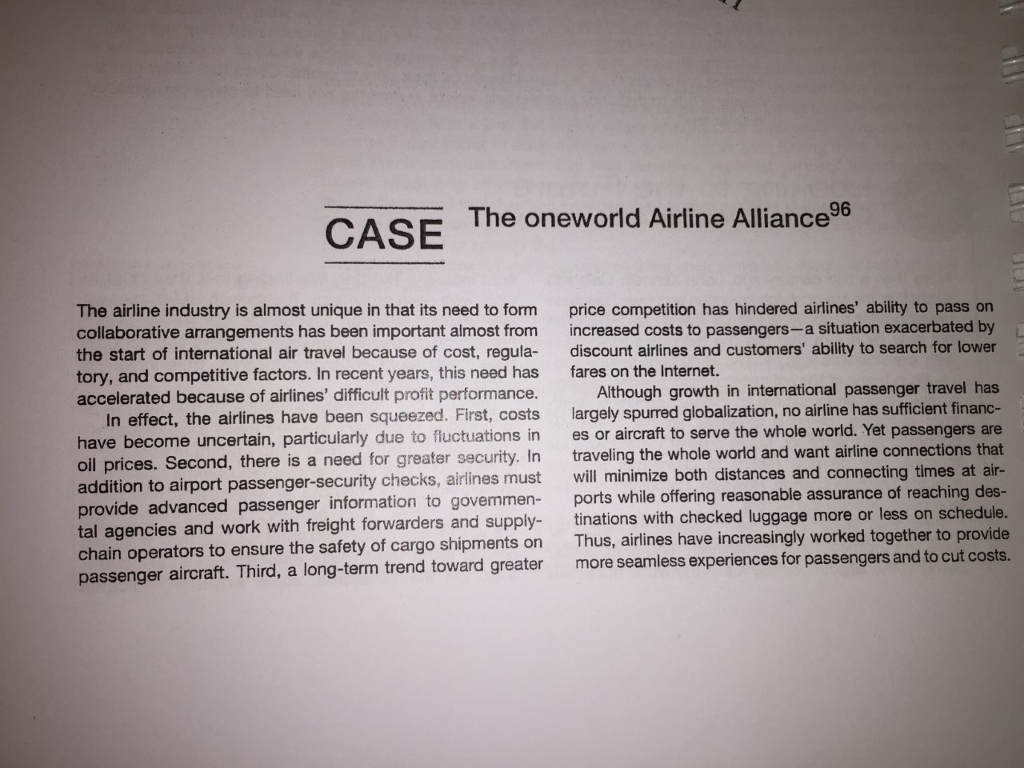 Oneworld alliance partners image