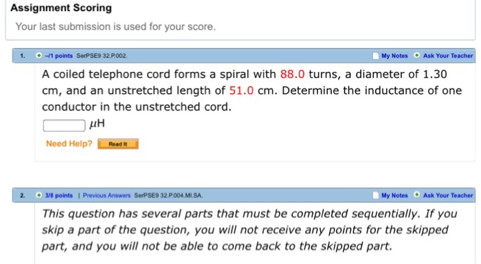 A Coiled Telephone Cord Forms A Spiral With 88 0 Chegg 