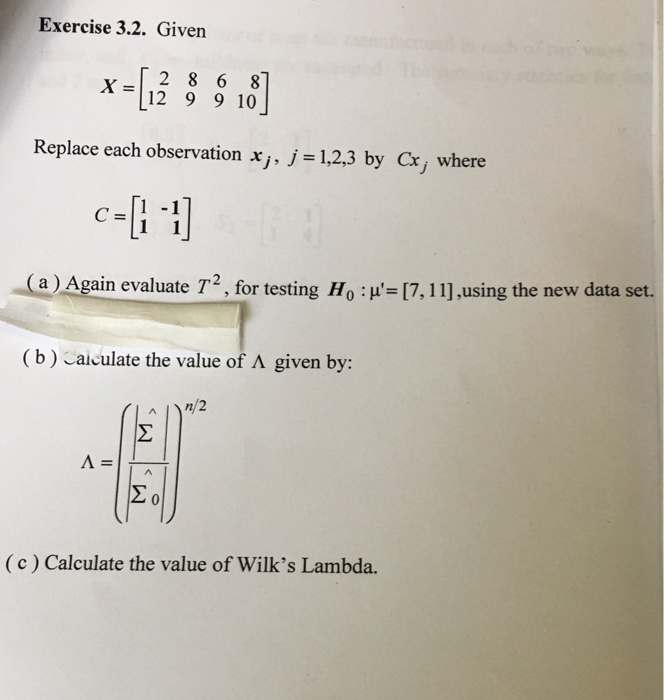 Solved Given X 2 8 6 8 12 9 9 10 Replace Each Observa