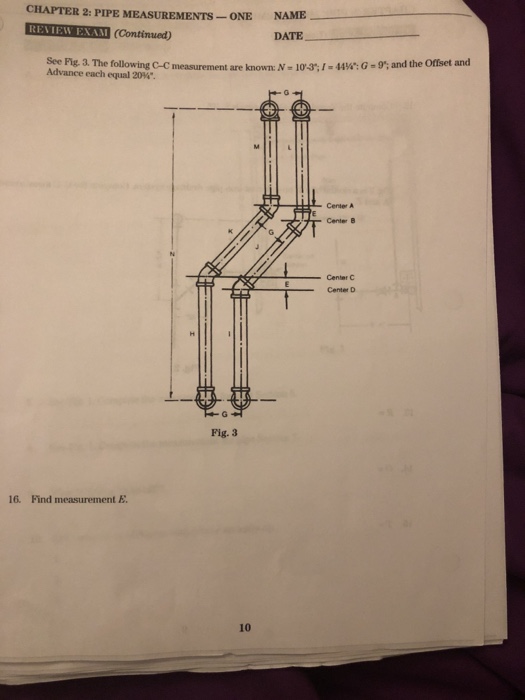 Chapter 2 Pipe Measurements One Review Chegg Com