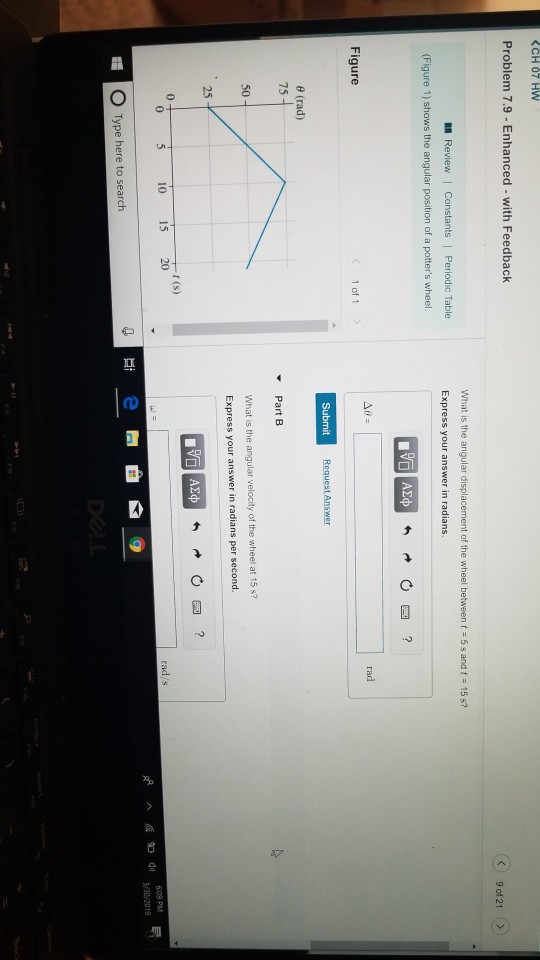 Solved CH 07 HW Problem 7.9Enhanced With Feedback K9 Of