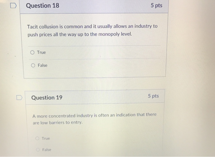 Collusion homework picture