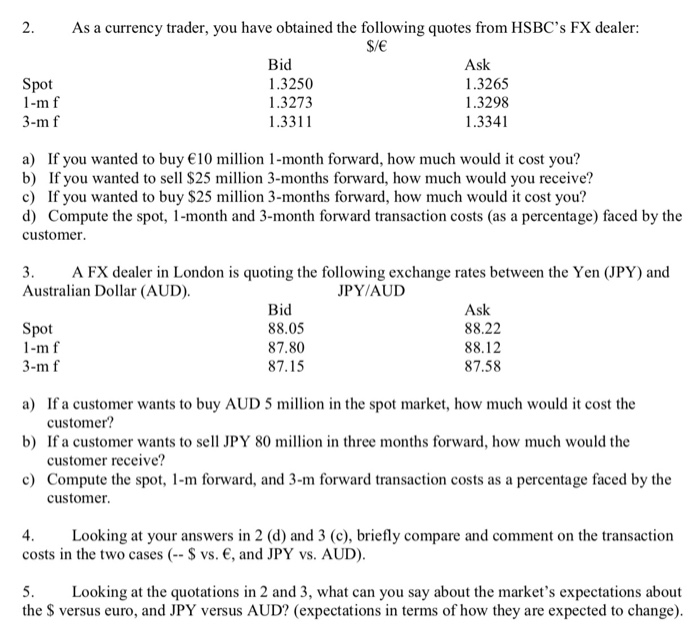 Fx trader hsbc