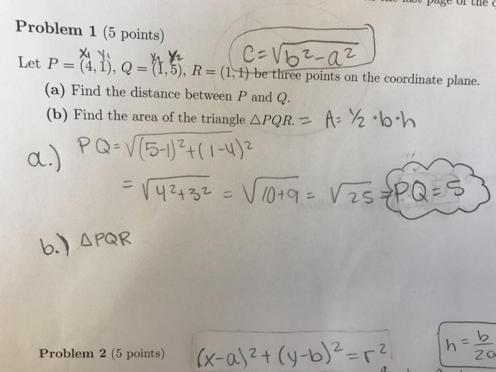 Solved Problem 1 5 Points Let P 41 Q 在 E R H Chegg Com