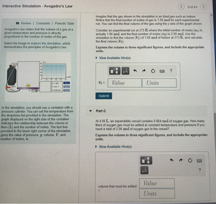 Using Avogadro