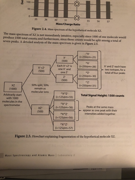 Solved Mass Spectroscopy And Atomic Mass Post Lab Questio...