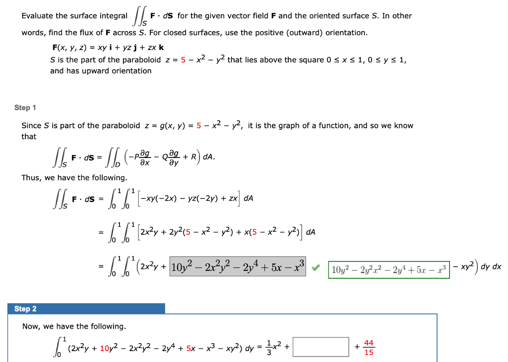 Solved Evaluate The Surface Integral F Ds For The Given V Chegg Com